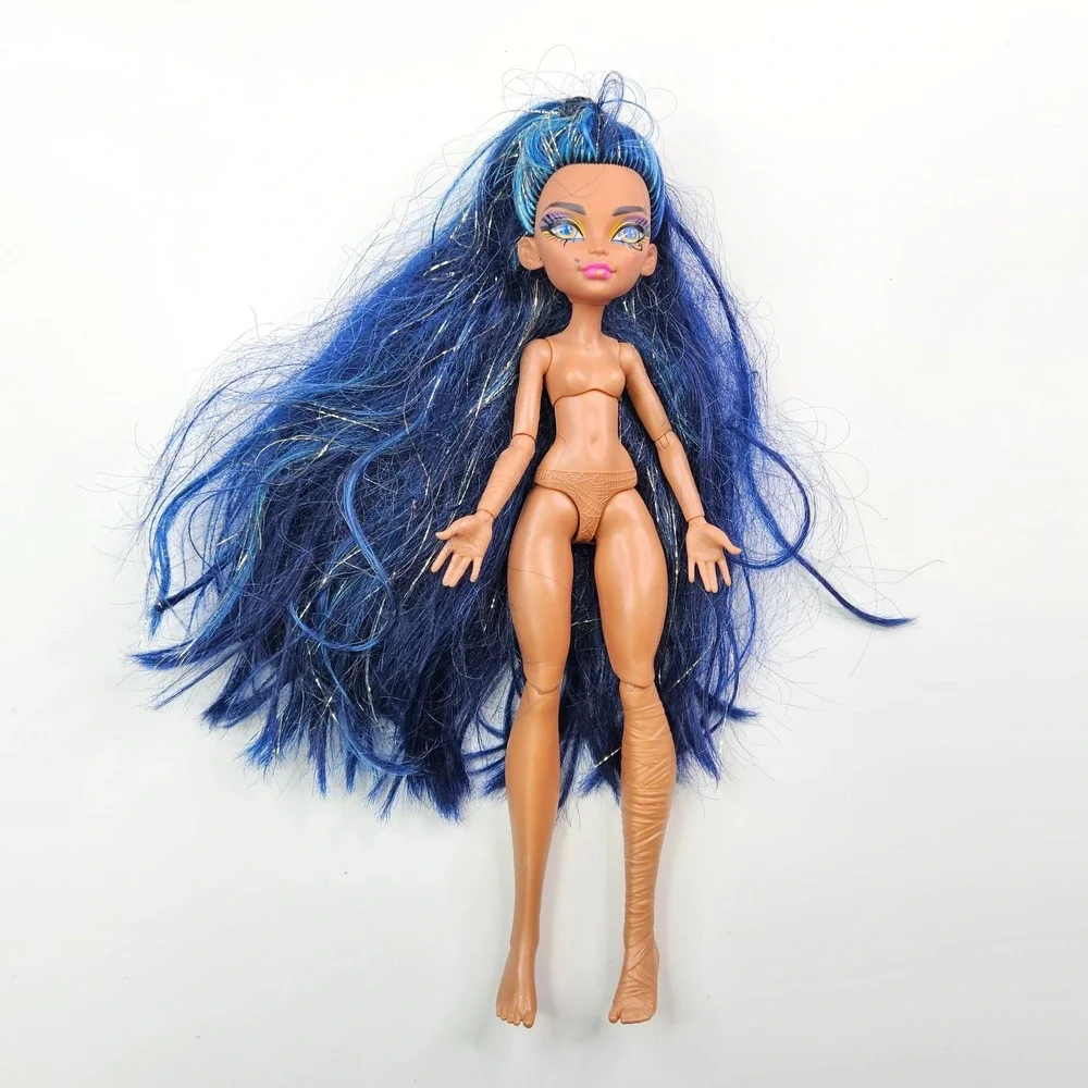 Mattel Monster High Cleo De Nile Doll Kids 10in Blue Gold G3 HHK54 HNF70